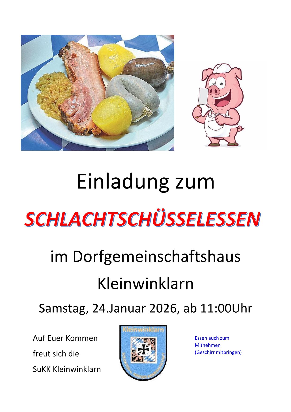 Schlachtschüsselessen